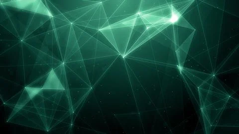 Plexus network data technology background Stock Illustration