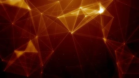 Plexus network data technology background Stock Illustration