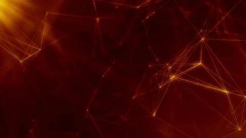 Plexus network data technology background Stock Illustration