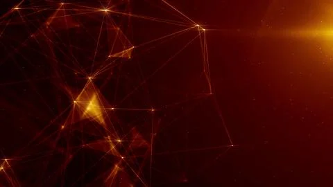 Plexus network data technology background Stock Illustration