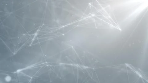 Plexus network data technology background Stock Illustration