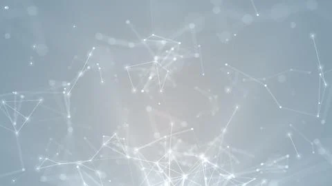 Plexus network data technology background Stock Illustration