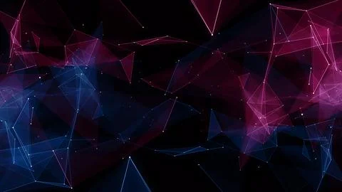 Plexus network data technology background Stock Illustration