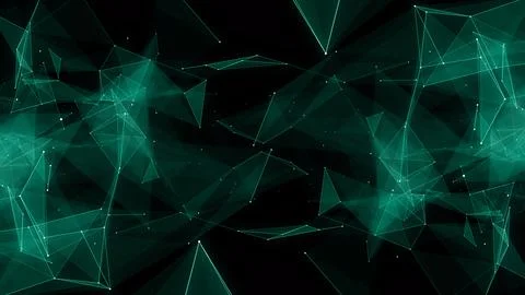 Plexus network data technology background Stock Illustration