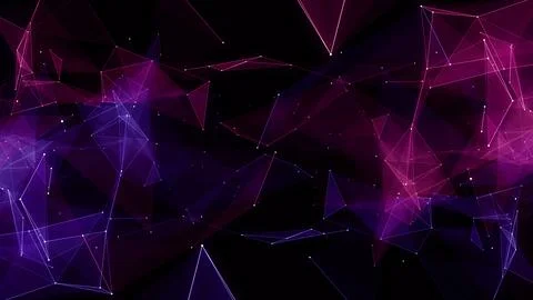 Plexus network data technology background Stock Illustration