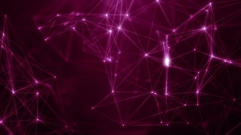 Plexus network data technology background Stock Illustration