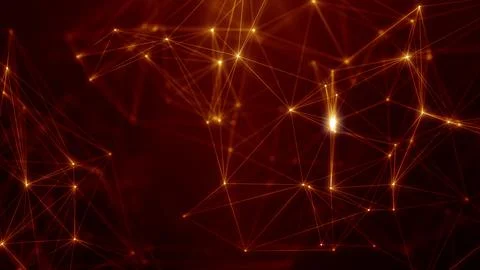 Plexus network data technology background Illustration