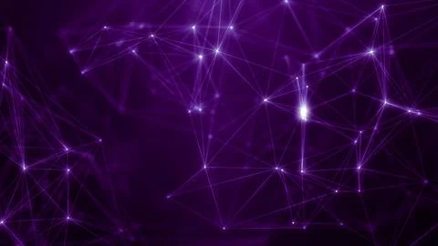 Plexus network data technology background Stock Illustration