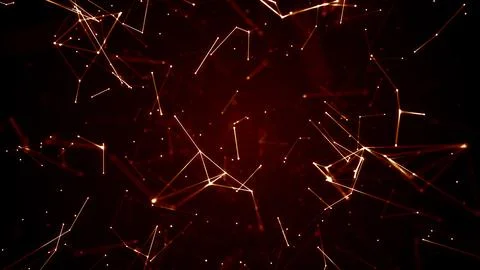 Plexus network data technology background Stock Illustration