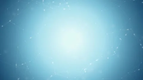 Plexus network glowing nodes seamless loop motion background Stock Footage 345075789