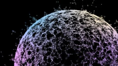 Plexus network Stock Illustration