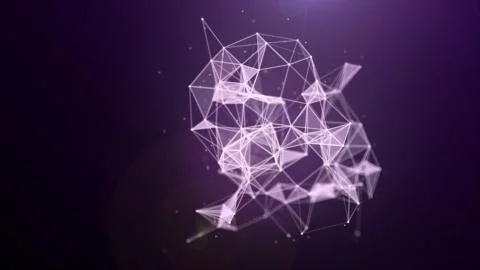 Plexus network 스톡 일러스트