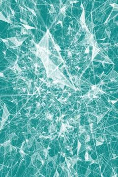 Plexus network web poster Illustrazione stock