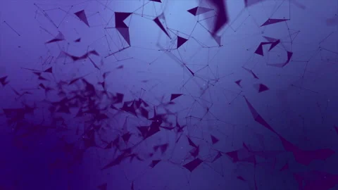 Plexus in a purple 3d animation Stock Footage 241605212