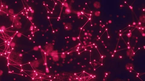 Plexus-Red Stock Footage 275590695
