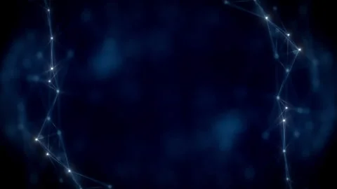 Plexus Rotation Frame Stock Footage 252450033