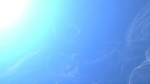 Plexus smoke clouds abstract Stock Footage 91022435