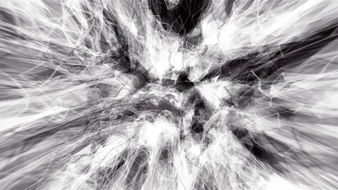 Plexus in the Space 2 Stock Footage 131360005