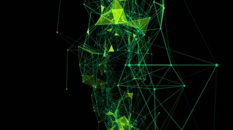 Plexus Space PALNOISE VJ 11 Stock Footage 44784487