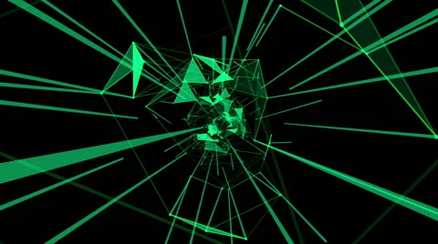 Plexus Space VJ PALNOISE 01 Stock Footage 44785028