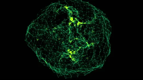 Plexus Space VJ PALNOISE 09 Stock Footage 44784983