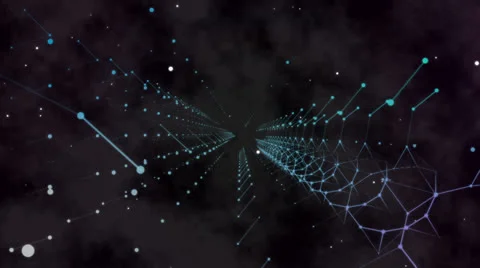 Plexus SpaceViolet Stock Footage 26492135