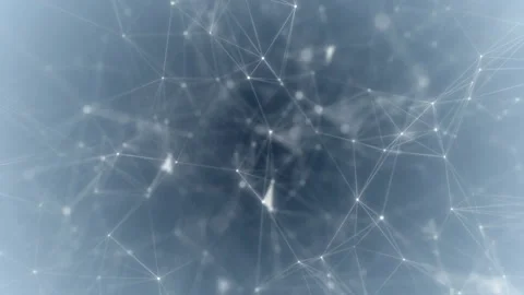 Plexus structure animation represents a futuristic concept. Abstract plexus Stock Footage 115570500