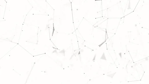 Plexus structure evolving motion. 3D moves in it and changes focus distance Stock Footage 247125818