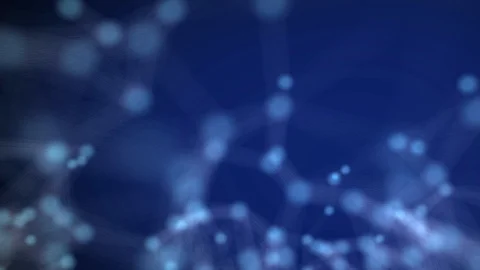 Plexus structure,depth of field black, engineering abstract images, plexus hand, Stock Footage 115570760