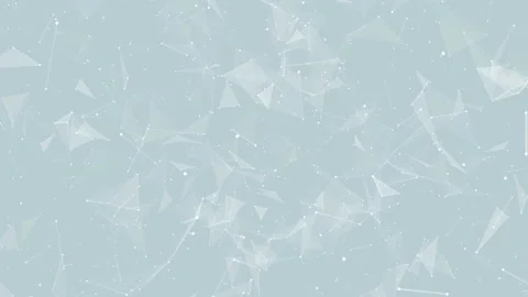 Plexus structures. Change points in space. Blue background. Stock Footage 95587621