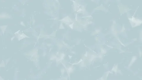 Plexus structures. Change points in space. Blue background. Depth of field. Stock Footage 95587642