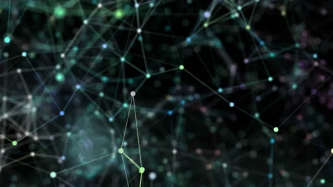 Plexus structures. Plexus style dynamic wallpaper. The stars are everywhere Stock Footage 120145864