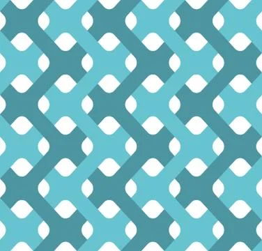 Plexus tapes seamless pattern. Abstract background of weavings. Retro fabric  Stock Illustration