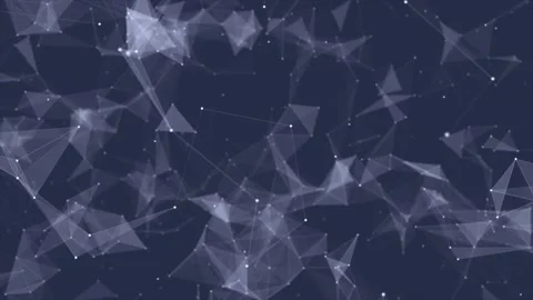 Plexus tech background Stock Footage 302023599