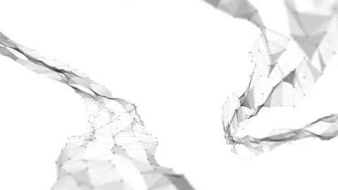 Plexus technology abstract background Stock Footage