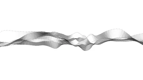 Plexus technology abstract background Stock Footage