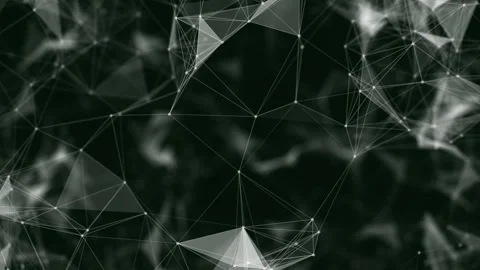 Plexus technology and communication background Video stock 262313827