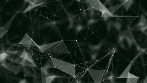 Plexus technology and communication background Stock Illustration