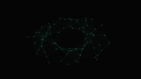 Plexus Technology Network Dynamic Connection Abstract Background Video Vidéo 333955440
