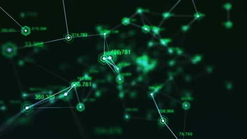 Plexus technology numbers Stock-Footage 106415376