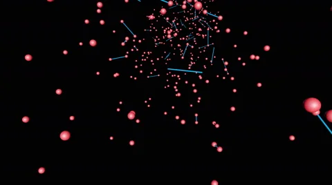 A plexus technology tunnel - Tunnel Vision 117 HD, 4K Stock Video Stock Footage 64403545