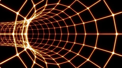 Plexus tube networking. Video stock 88793650