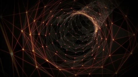 Plexus tube networking. Stockbeeldmateriaal 88793881