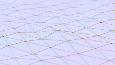 Plexus With White Surfaces Stock-Footage 152515228