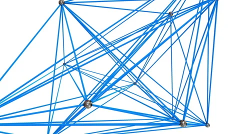 Plexus Wireframe Background. Technologies. Seamless looping Stock Footage 62264476