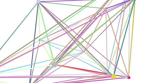 Plexus Wireframe Background. Technologies. Seamless looping Video stock 62264649