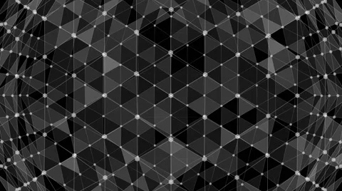 Plexus Wireframe Forms 02 VJ Loops Stock Footage 51861248