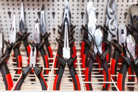 Pliers close-up Foto stock
