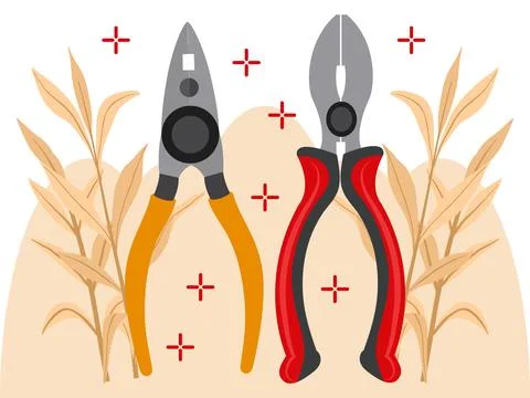 Pliers Concept Illustration Stock Illustration