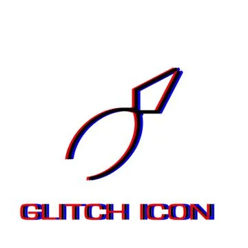 Pliers icon flat. Stock Illustration